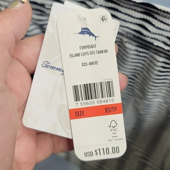 TOMMY Bahama Island Cays Tankini - Picture 3 of 10